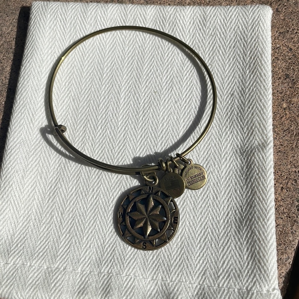 Alex and Ani Compass Bangle